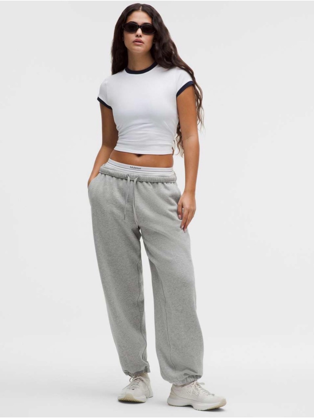 lululemon Womens Steady State Jogger (NWT) Heathered Core Medium Grey, Small